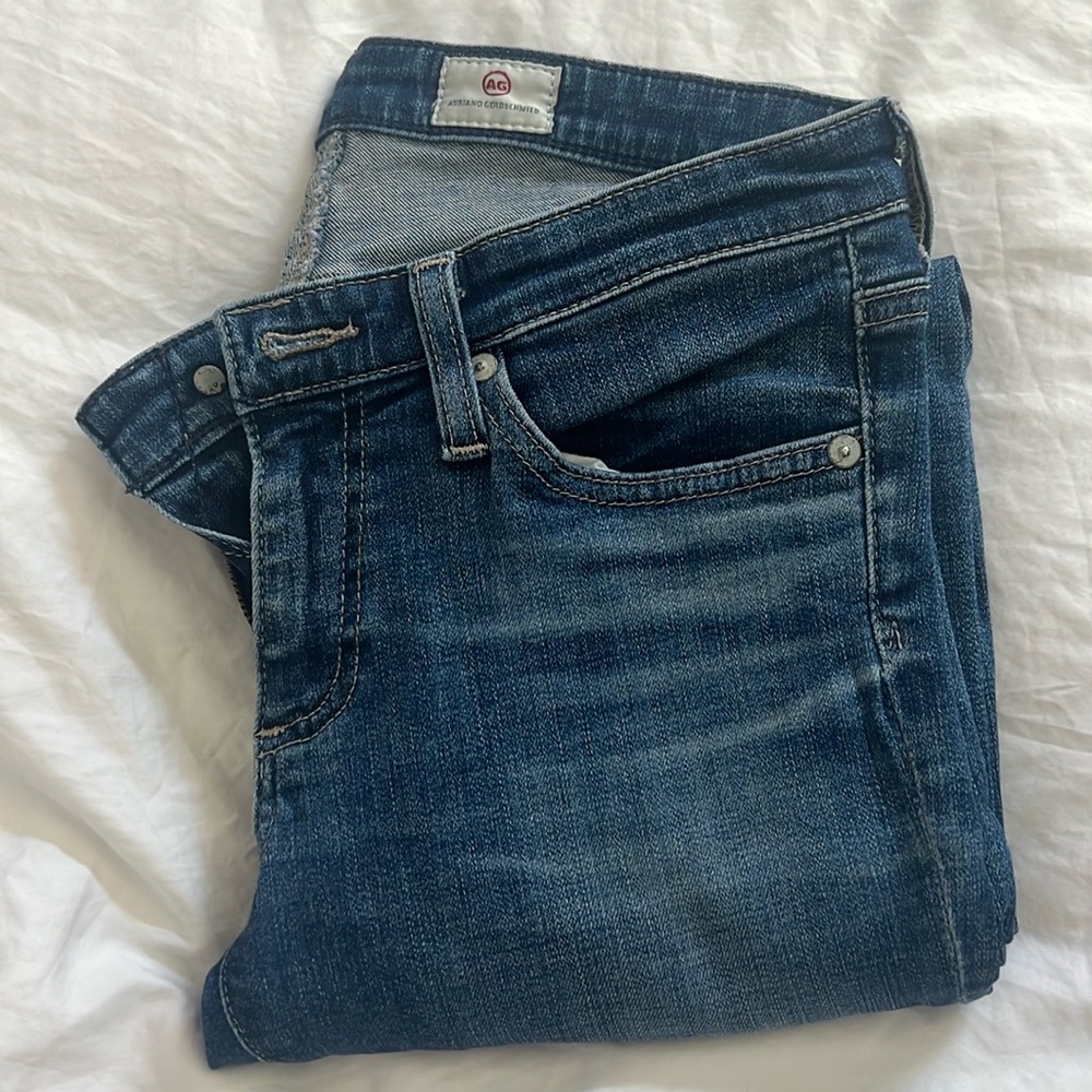 AG THE STILT cigarette leg jeans